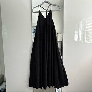 H&M black A silhouette dress
